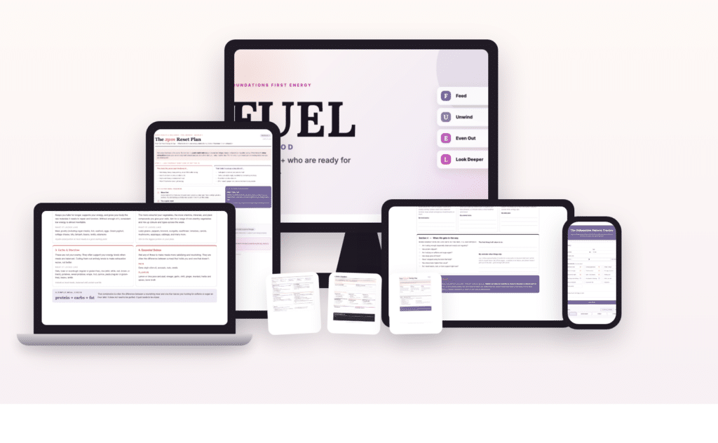 Mockup of FUEL Method and resources with a link the FUEL Method page.