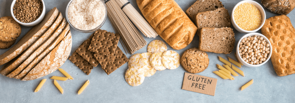 Baked gluten free foods